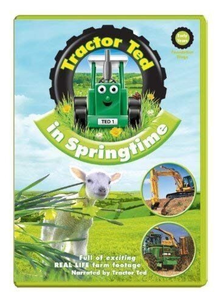 Tractor Ted: In Springtime DVD Children James d'Arcy