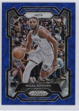 2023-24 Panini Prizm Choice Blue Prizm 41/49 Mikal Bridges #46 12v1