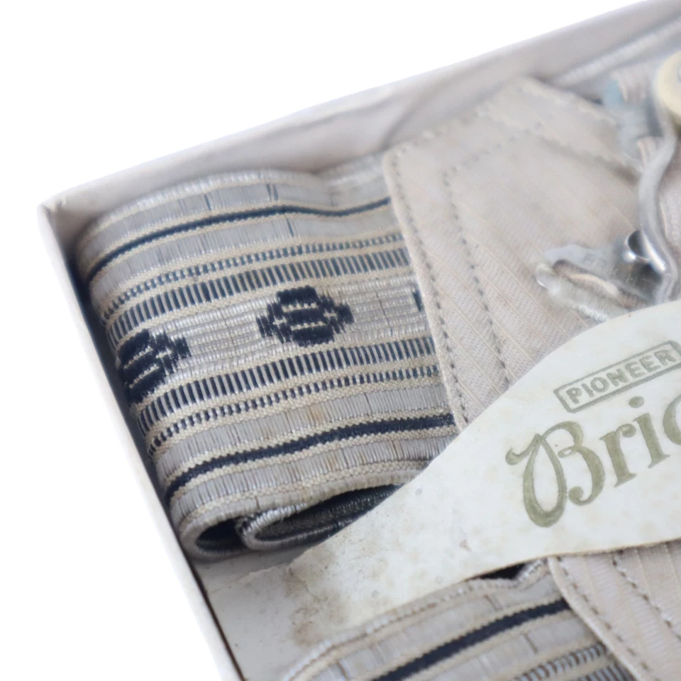 Ligas antiguas Pioneer Brighton Wide Web seda principios de 1900 1904 coleccionables LEER Foto 4 de 4