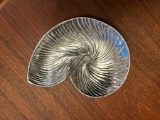 Mariposa Nautilus Shell Sauce Dish