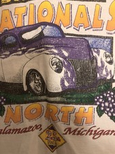Vintage 2004 Street Rod Muscle Shirt Medium Kalamazoo Michigan Made In USA