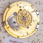 signed BREGUET Verge Fusee Quarter Repeating Movement for Antique Pocket Watch