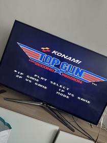 Top Gun The Second Mission NES PAL FRA CIB Complet Tested Working Konami