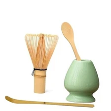 Matcha Whisk Holder Matcha Chasen Whisk Stand Ceramic Holder fit Fruit Green