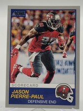 2019 SCORE JASON PIERRE-PAUL SCORECARD FOOTBALL CARD BUCCANEERS NFL 279 panini