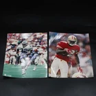 Ricky Watters Signed 8x10 Photo Lot (2) 49ers/Eagles Autograph ZJ19822