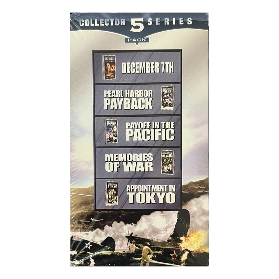 Pearl Harbor (VHS, 2001) 5-Pack Collector Series Set - NEW SEALED - Image 2 of 4