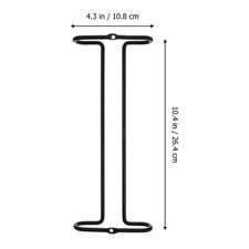 Party Cup Holder Hanging Stemware Goblet Metal Rack, Wine Glass Hanger