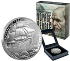 NIUE $1 2025 Silver 1 oz. 'Charles Darwin & the Voyage of HMS Beagle' Mtg.650