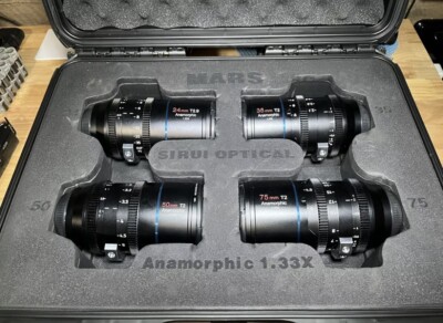 Sirui Mars 1.33x Anamorphic Lens Set (Micro 4/3 mount/mft kit)