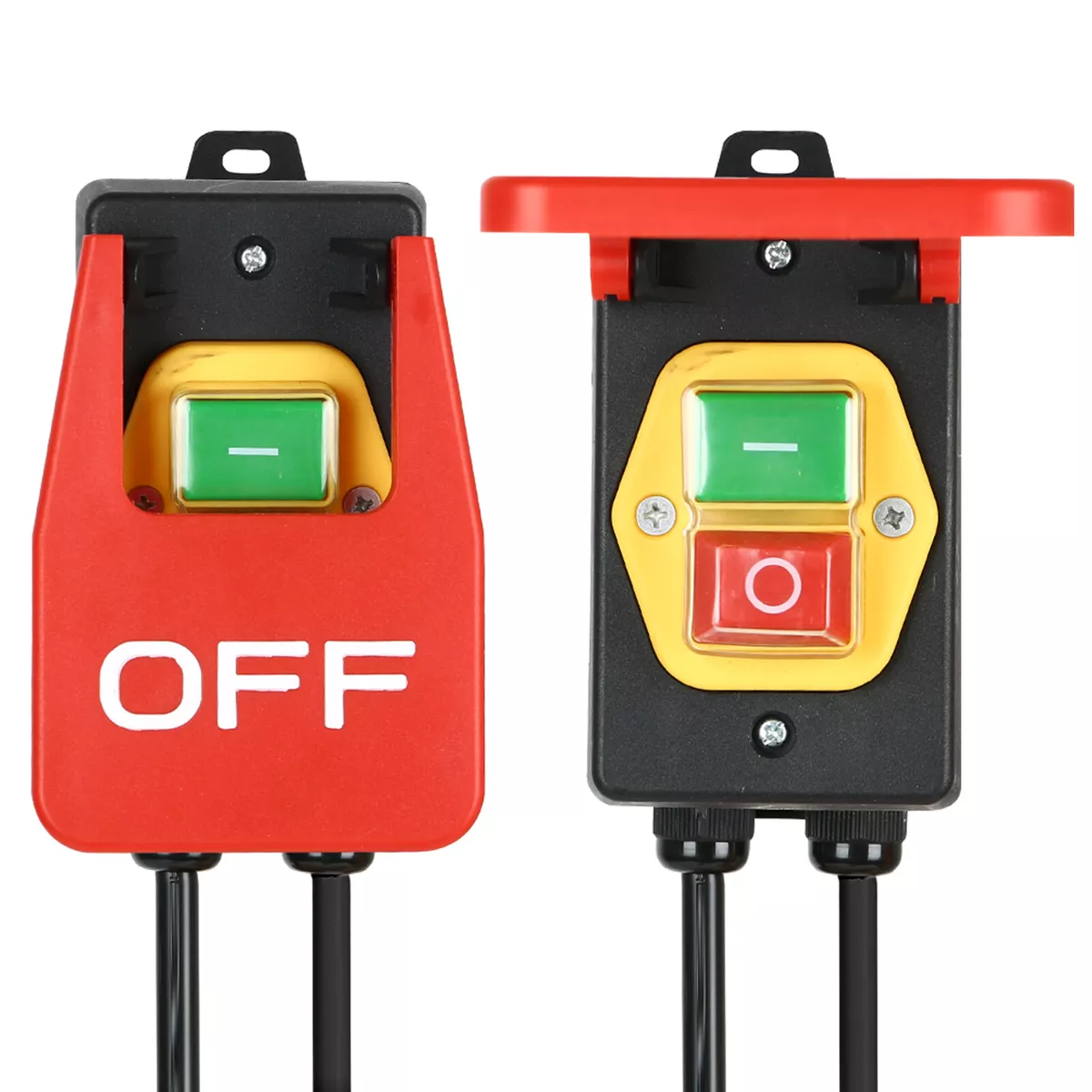 220V Single Phase On Off Switch Router Table Switch with Large Stop Sign Paddle