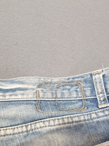 Jeans Teddy Smith para hombre W34 L33 azul claro Y2K bolsillos vintage - Imagen 22 de 22
