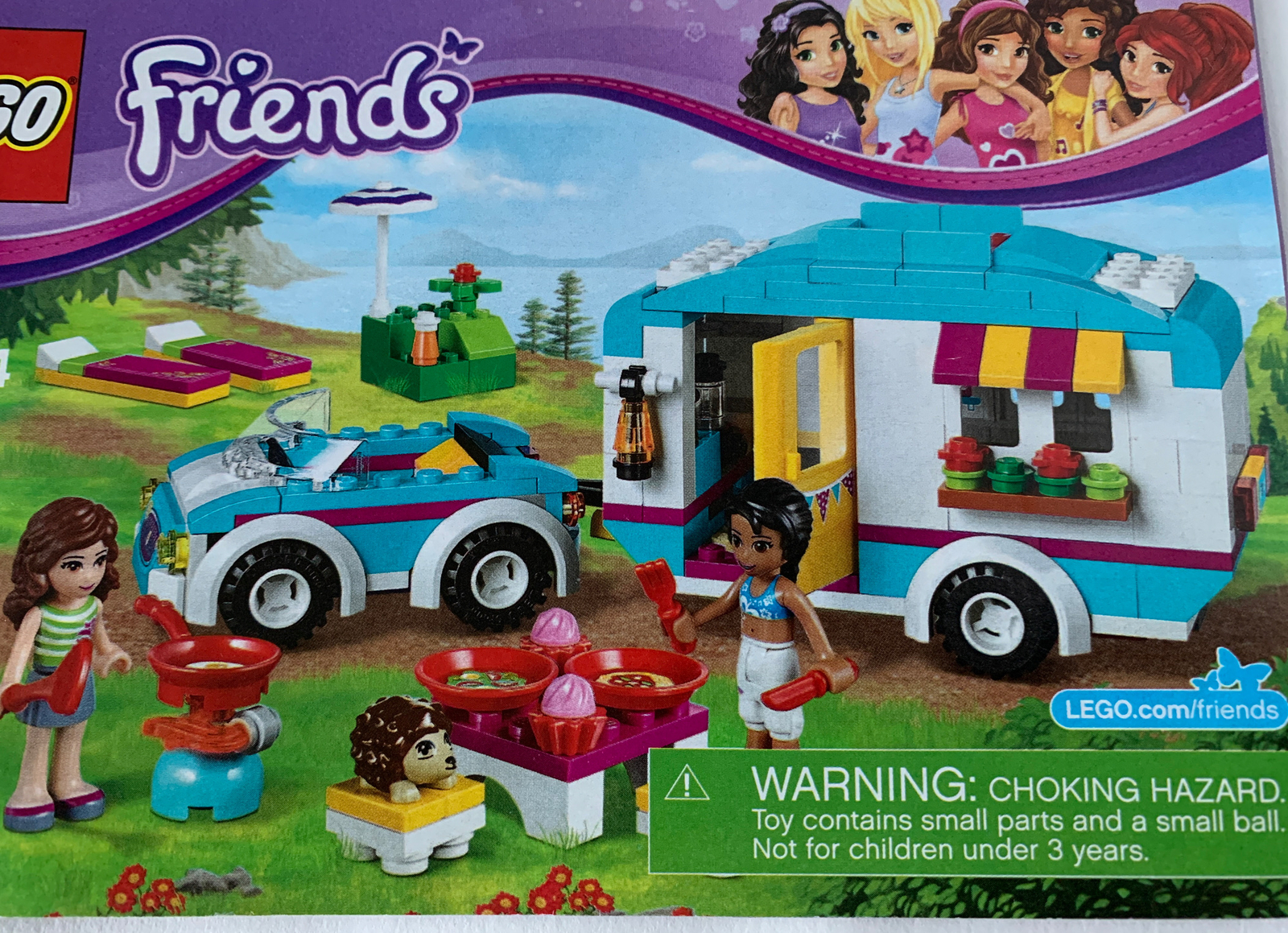 lego friends caravana