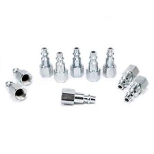 10 Foster M Style Air Hose Fittings 1/4" Female NPT Coupler Plugs