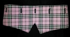 Shadbelly points PINK "FAMOUS" Plaid CUSTOM Made in USA ladies sizes S,M, L,XL