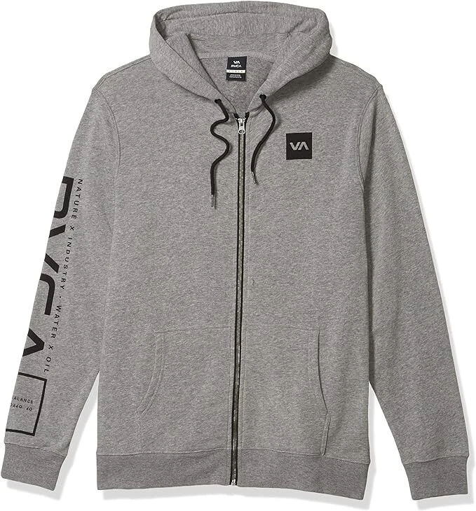 RVCA Swift Hoody (L) Heather Grey V605RSH
