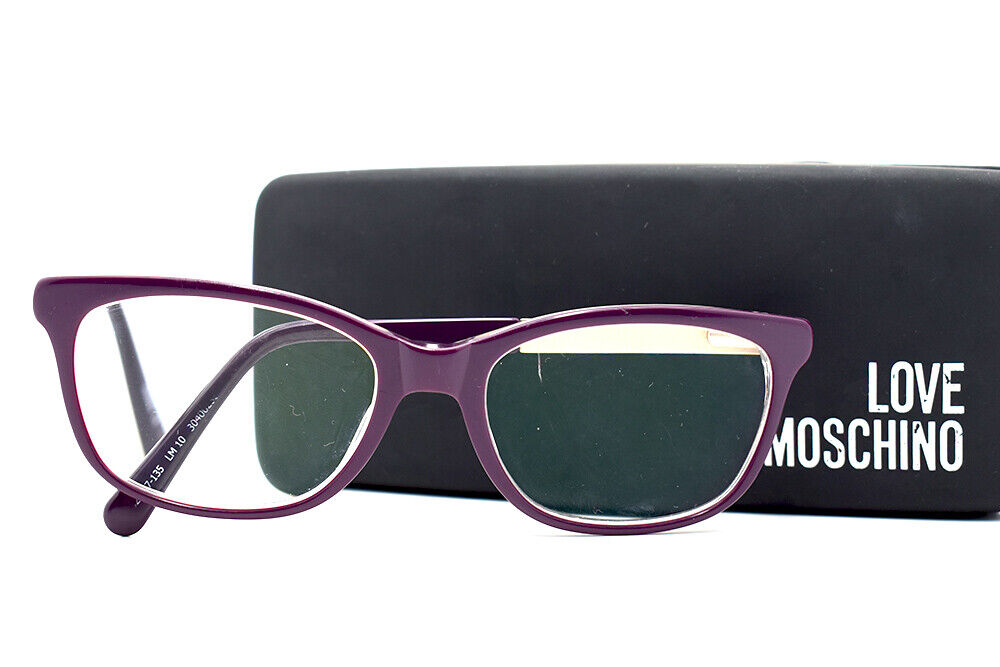 moschino love glasses