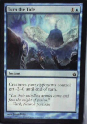 Turn the Tide - Mirrodin Besieged: #35, Magic: The Gathering Nm R149