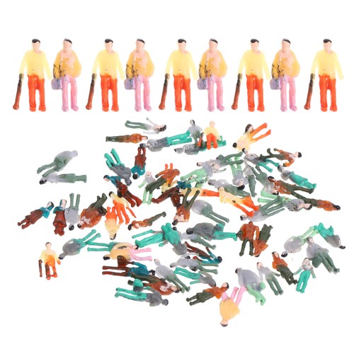 100 Pcs Mini Human Figures Miniature People Tiny Figurines Fairy