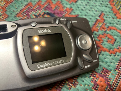 Kodak EasyShare CX4310 Digital Camera Silver 3.2 Megapixel Works