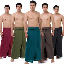 My Thai Pants: Fisherman Pants Wrap Karate Samurai Kung Fu Boho Trousers Pirate