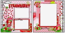 Berry Sweet- PRINTED Scrapbook Pages - OliviasPieces