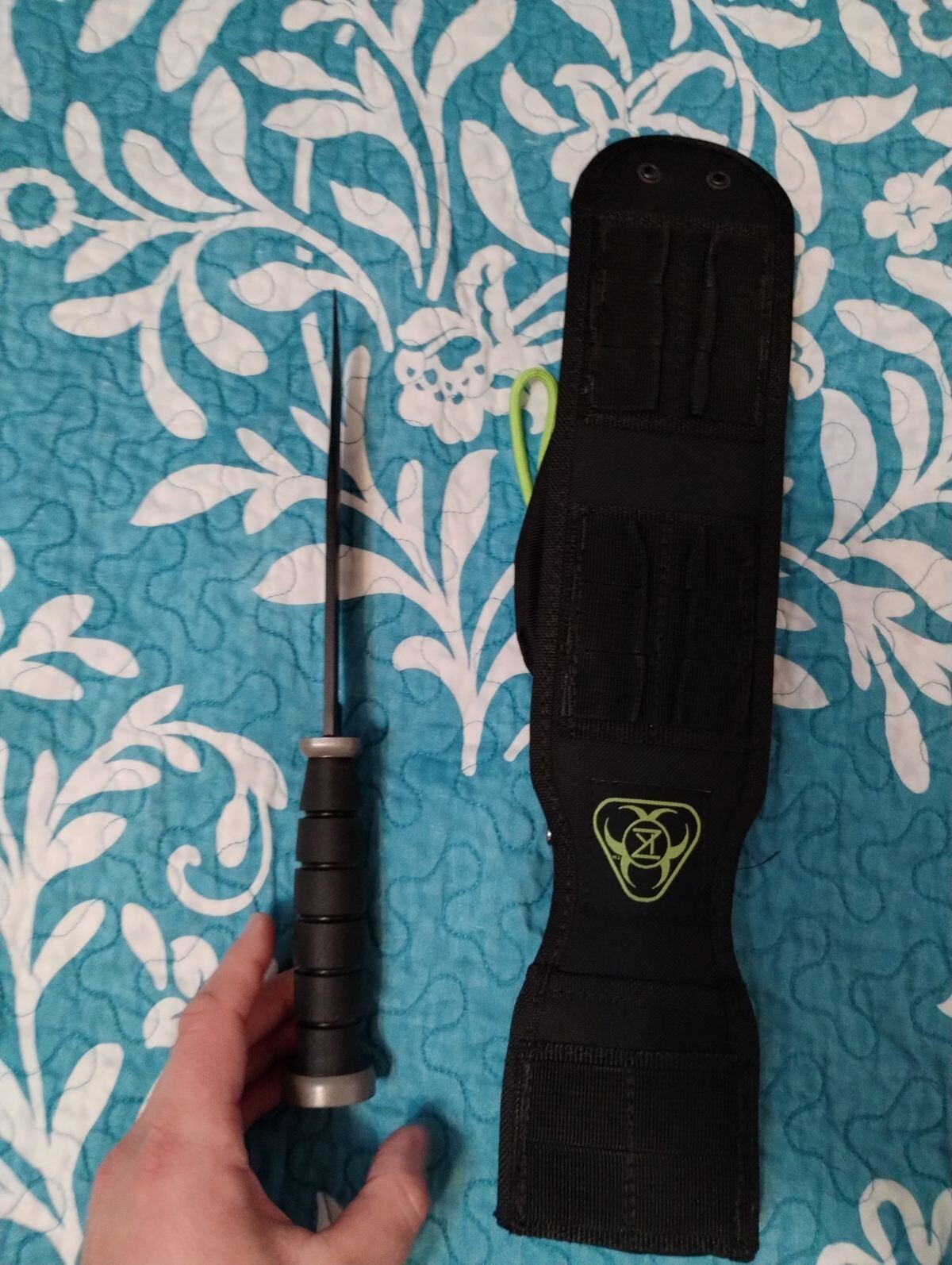 Ka Kabar Kabar Cutco Explorer Zombie Sheath Knife 5725 Mint eBay