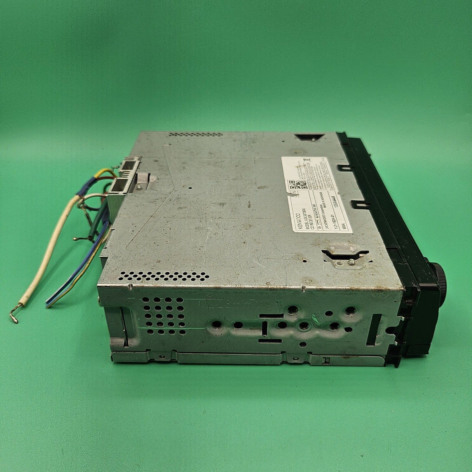 Kenwood KDCBT360U Single DIN Car Stereo Audio Radio CD Receiver Headunit Tested 19048227935 eBay