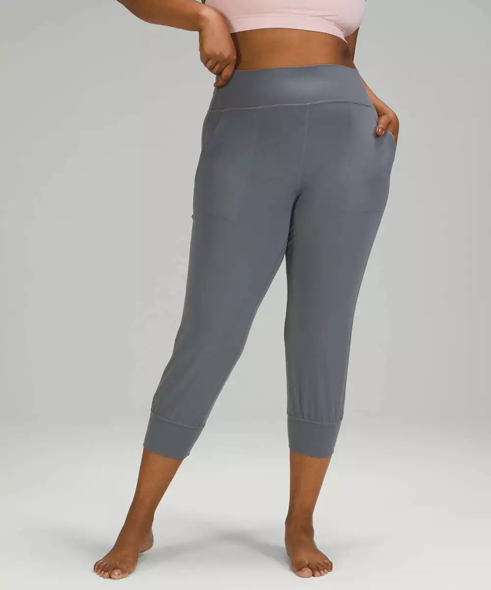 NWT Lululemon Align High-Rise Jogger Crop 23 Size 6 Asphalt Grey