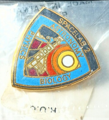 SPACELAB 2 RESEARCH ASTRONOMY BIOLOGY PHYSICS NASA Space Shuttle Prog. Org. Wrp 