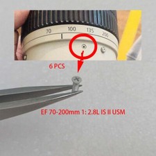 6pcs for Canon 70-200mm 1: 2.8L IS II USM SCREW YB2-2150-000 Lens Repair Parts