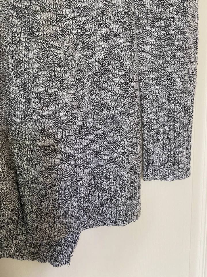 Arizona Jean Co. Girls Heather Grey Size L Plus Open Front Cardigan *NWT $45 - Image 3 of 4