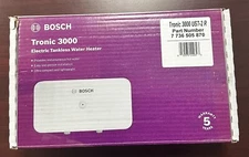 Bosch Tronic 3000 US7-2R 7kW 2.5GPM Point-Of-Use Electric Tankless Water-Heater
