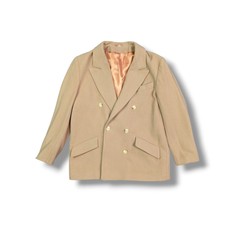 Vintage House Of Fraser Wool & Cashmere Blend Double Breasted Blazer Size 14