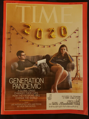 Time Magazine June 2020 Double Issue: Pandemic, How it Affects Kids, Teens etc