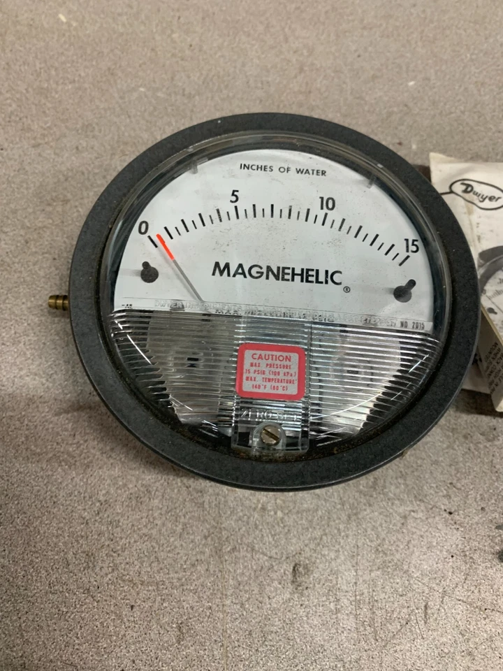 NEW IN BOX DWYER MAGNEHELIC PRESSURE GAUGE 2015 - Image 4 of 4
