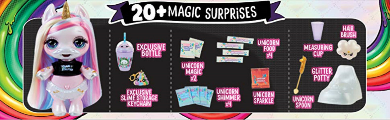 unicorn food poopsie