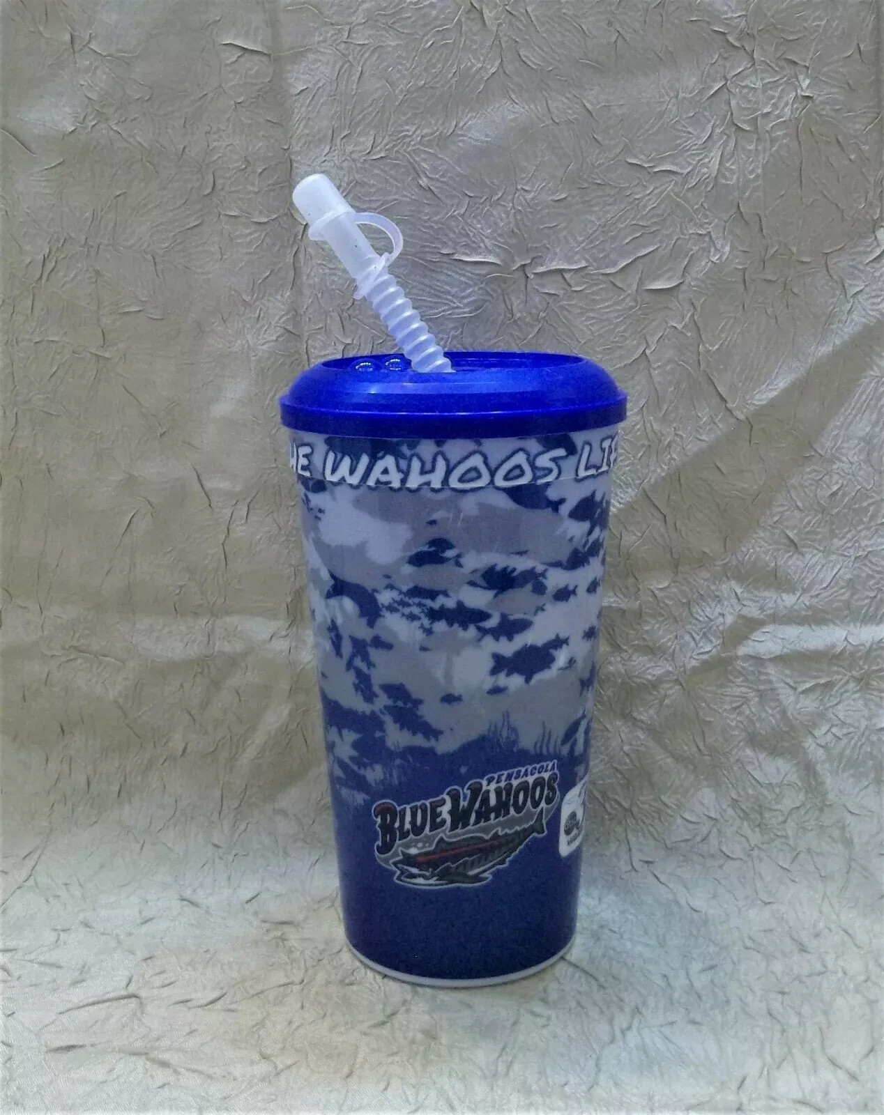 Pensacola Blue Wahoos Plastic 28 fl. oz. Cup To The Wahoos Life