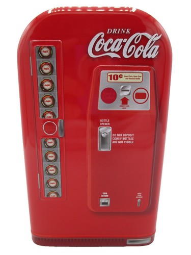 1997 Vintage Coke Coca Cola Fountain Drink Dispenser Money Bank