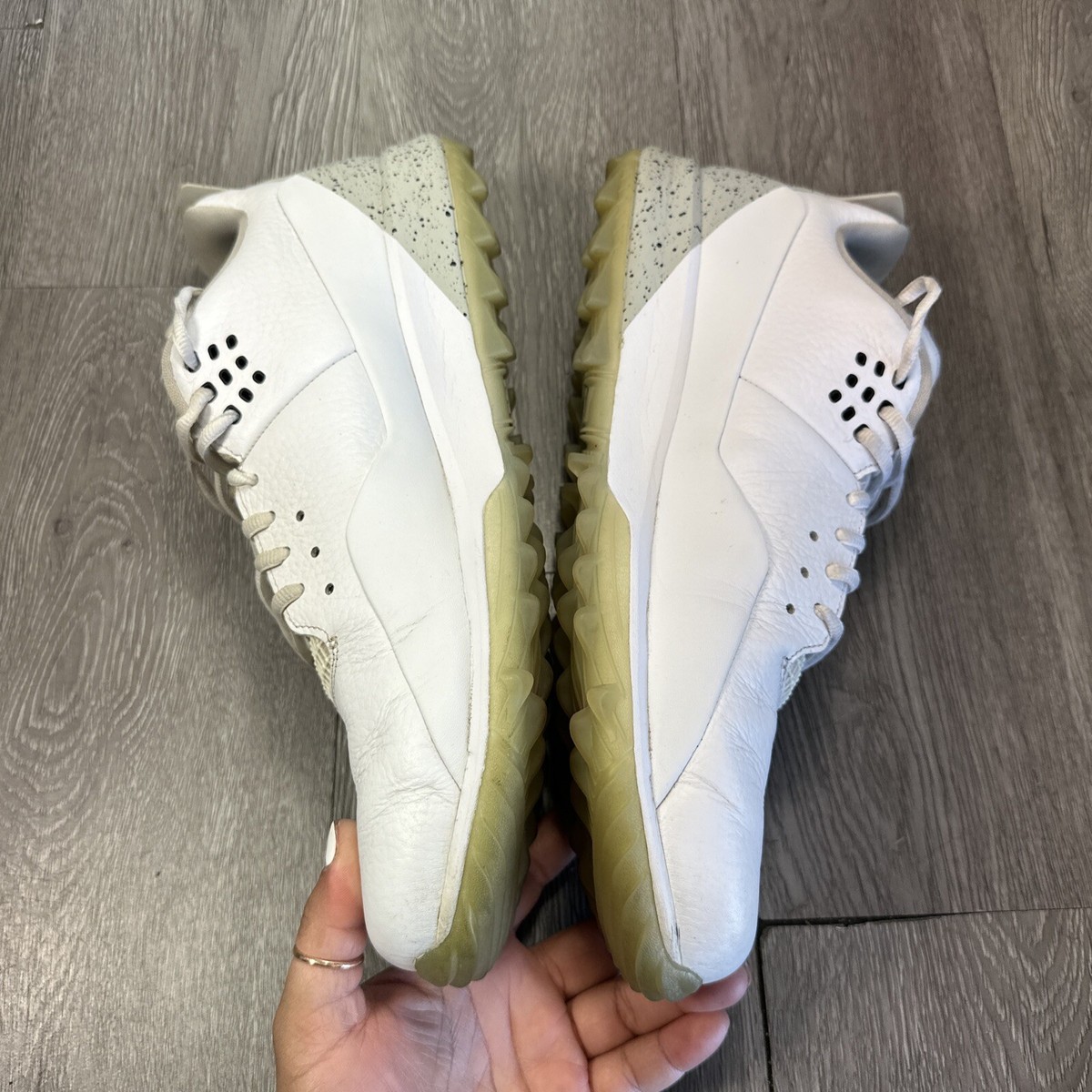 Nike Air Jordan ADG 3 Mens Size 11.5 White Golf Shoes