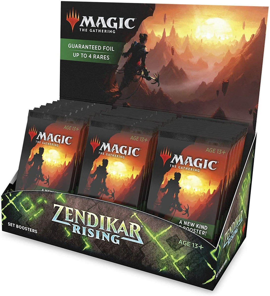zendikar rising set booster box topper Magic: The Gathering Zendikar Rising Set Booster (30 Packs & 1 Box Topper)  : Amazon.sg: Toys main image 1