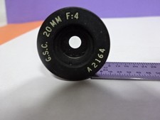 G.S.C. 20 mm F:4 LENS OPTICS MICROSCOPE EYEPIECE OPTICAL OCULAR AC-17