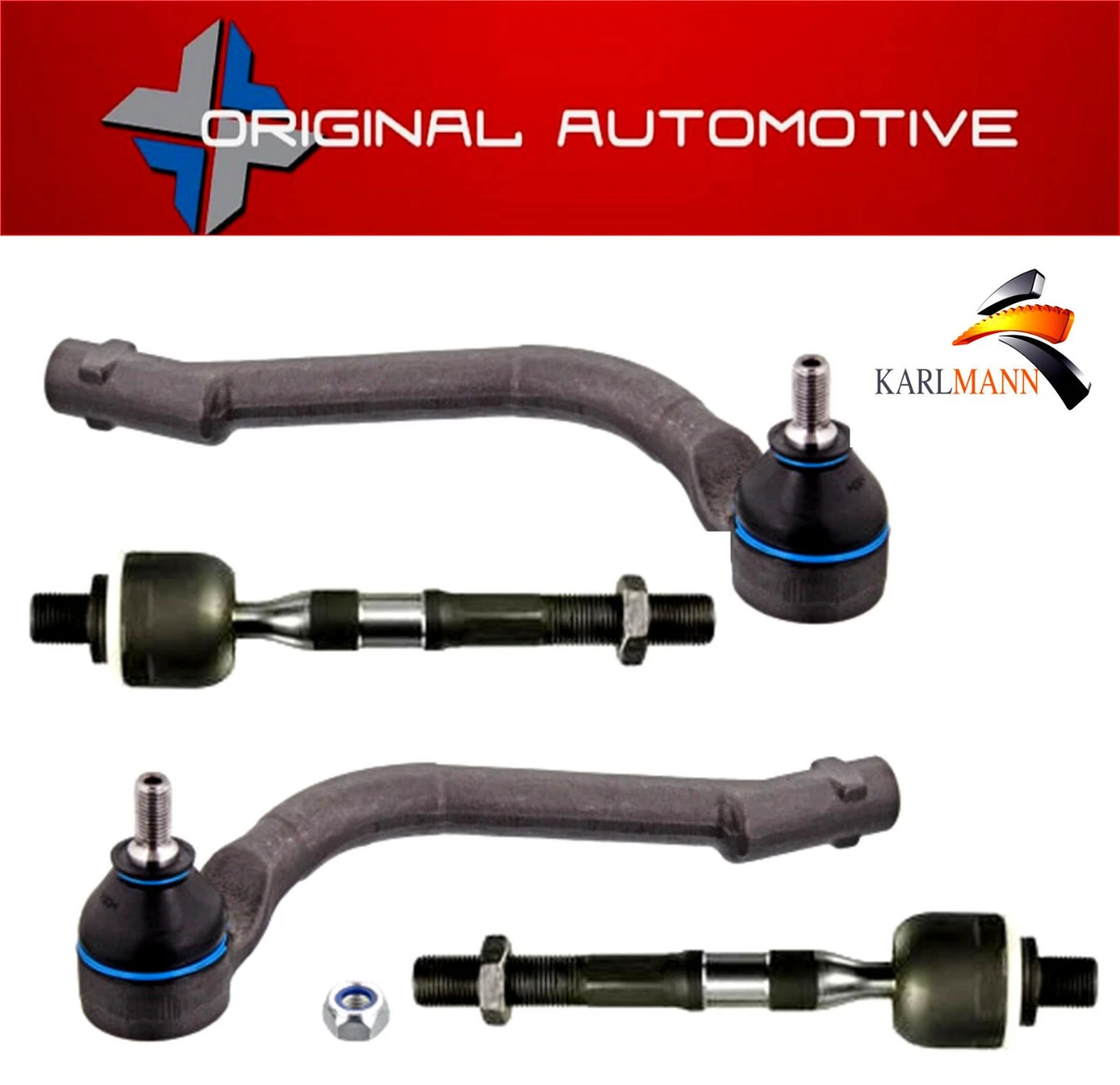 2x Front Anti Roll Bar Stabiliser Drop Links For Hyundai Santa Fe Mk1 2001-06