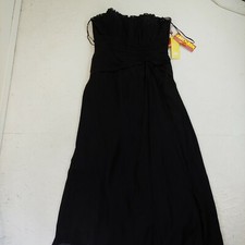 MayQueen Womens ballroom dress graduation size XL sheer formal beauty sequin