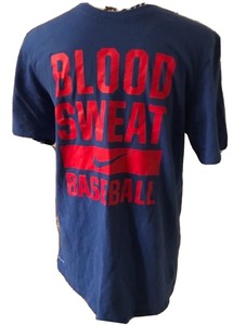 nike red and blue shirt