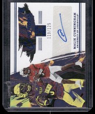 2023 Panini Chronicles DP #CC-MCU Malik Cunningham Impeccable Auto Blue #/125