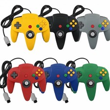 Wired Controller Gaming Control Pad for Nintendo 64 N64 & Analogue 3D Consoles