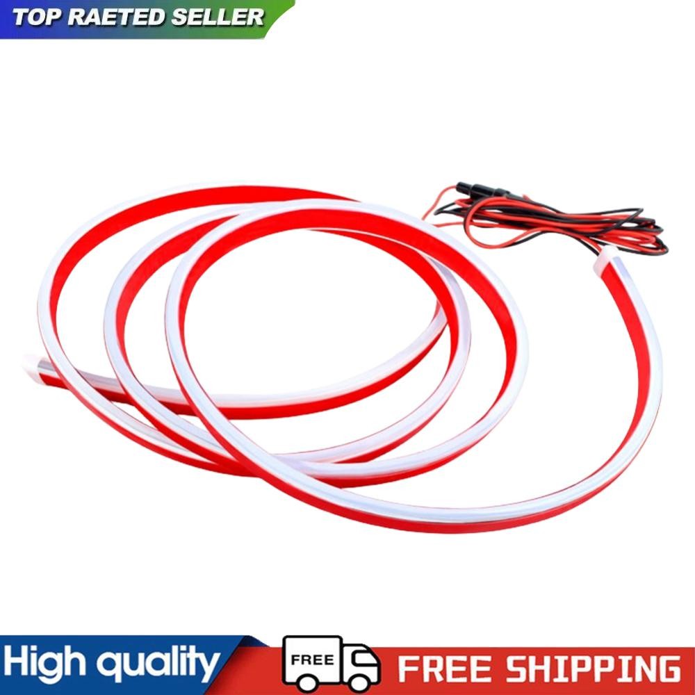 12 V Atmosphäre Hintergrundbeleuchtung superhell DRL Motorhaube Führung Dekor Ambiente Lampe #
