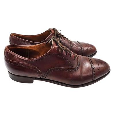 Church s Diplomat Brogue Dress Oxford Last 173 Cap Toe Leather Custom Grade 11.5