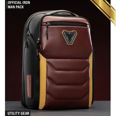 Iron Man 3D Arc Reactor Premium Backpack Laptop/Travel Bag - Stark Industries